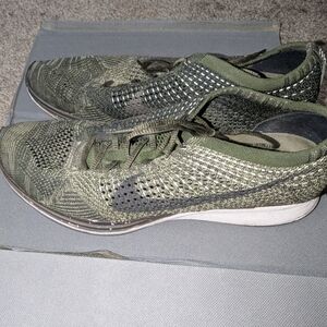 Nike Flyknit Olive Sneakers